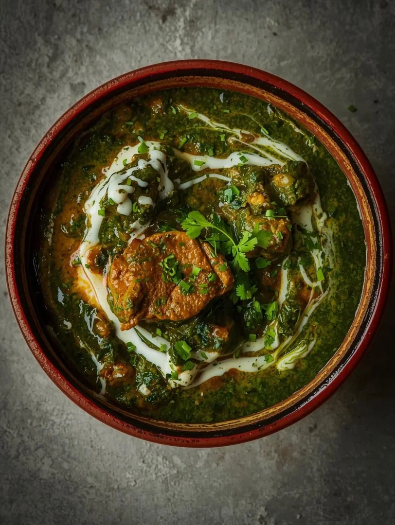Saag Goat Curry